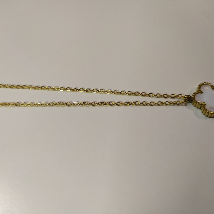 Collar y Aretes Trébol Mágico