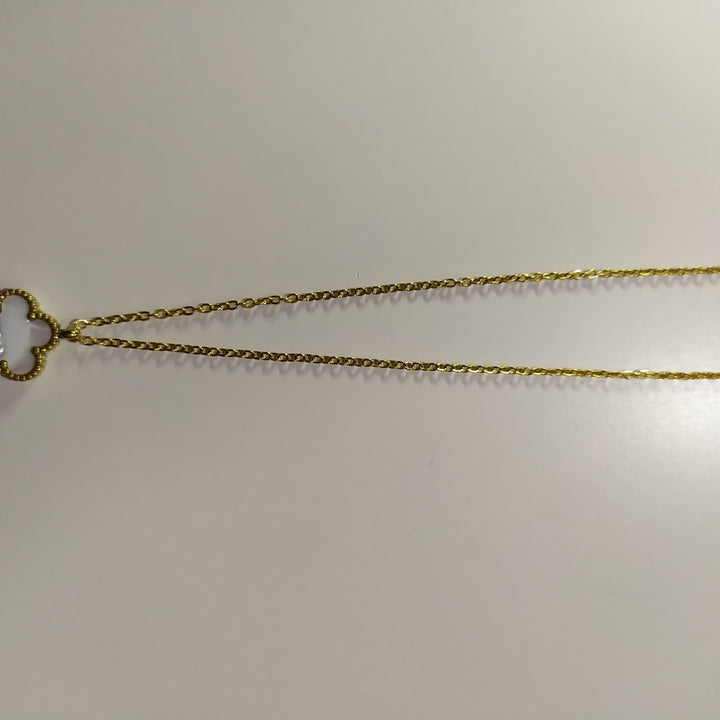 Collar y Aretes Trébol Mágico